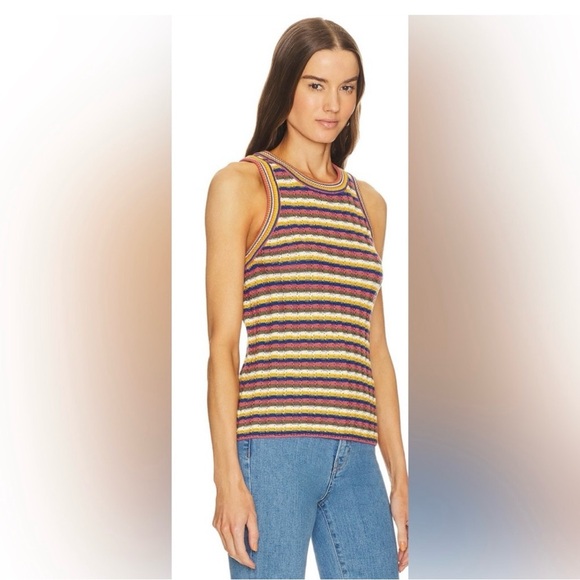 Veronica Beard Crocheted Sweater Sleeveless Top - Picture 3 of 12